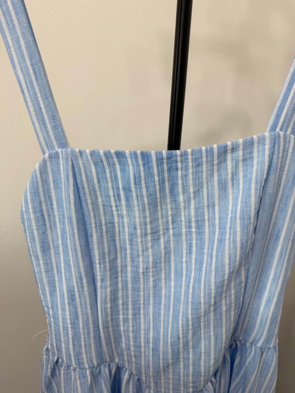 Altar'd State Light Blue Striped Maxi Sundress - Picture 4 of 6